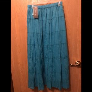 River and Rose Turquoise Maxi, NWT